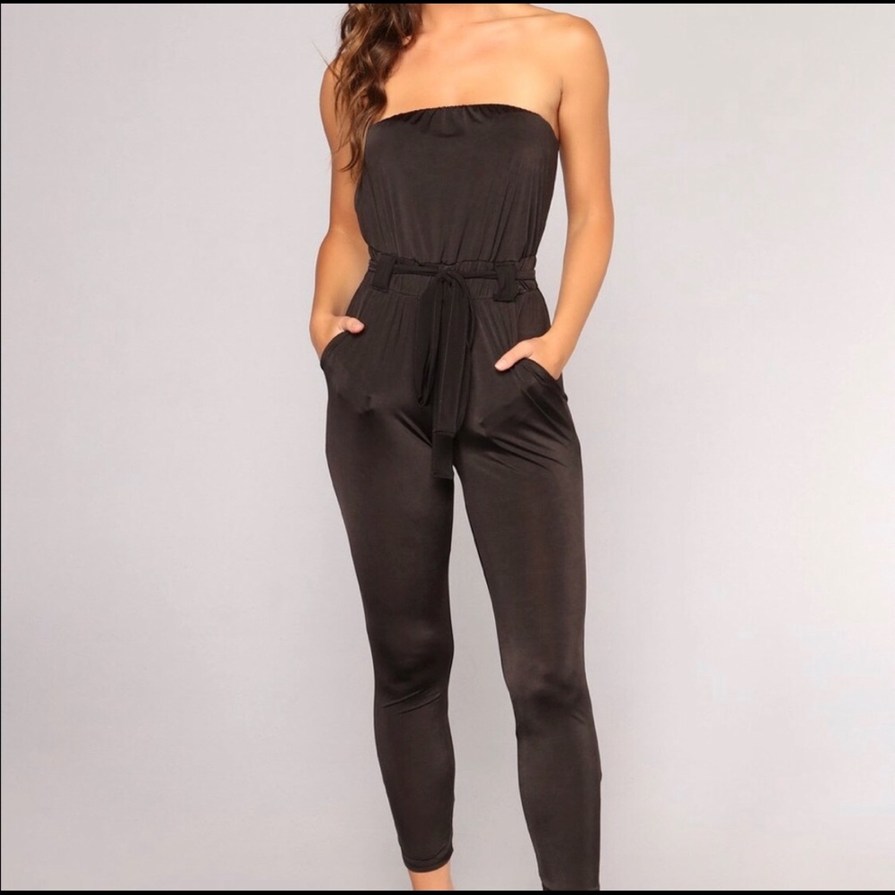 FASHION NOVA • NWT Let Your Guard Down Jumpsuit